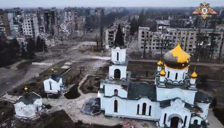 Biserica Sfintei Maria Magdalena din Avdeevka - Regiunea Donbas: Minune! A supraviețuit!