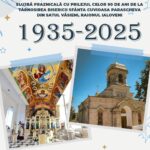 Jubileu: 90 de ani de la prima sfințire a bisericii din Văsieni