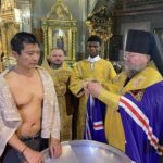 Tânărul Weiyu Chen din Taiwan a primit Taina Sfântului Botez la Mănăstirea Ciuflea