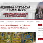 A fost lansată noua versiune a paginii oficiale a Bisericii Ortodoxe din Moldova